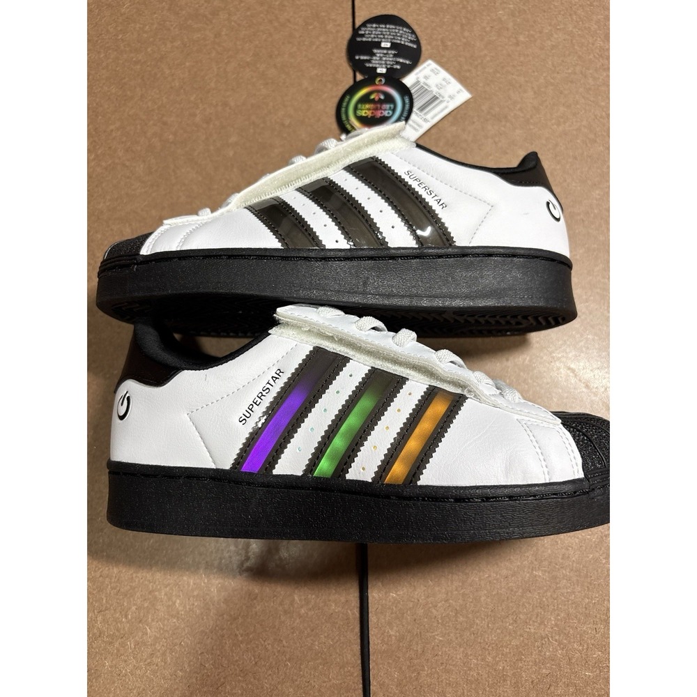 Adidas Superstar Led Lights Shoes Kids 3Y JS1290
